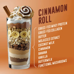 Cinnamon Roll Protein Smoothie