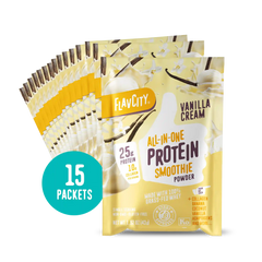 Vanilla Cream Protein Smoothie Packets