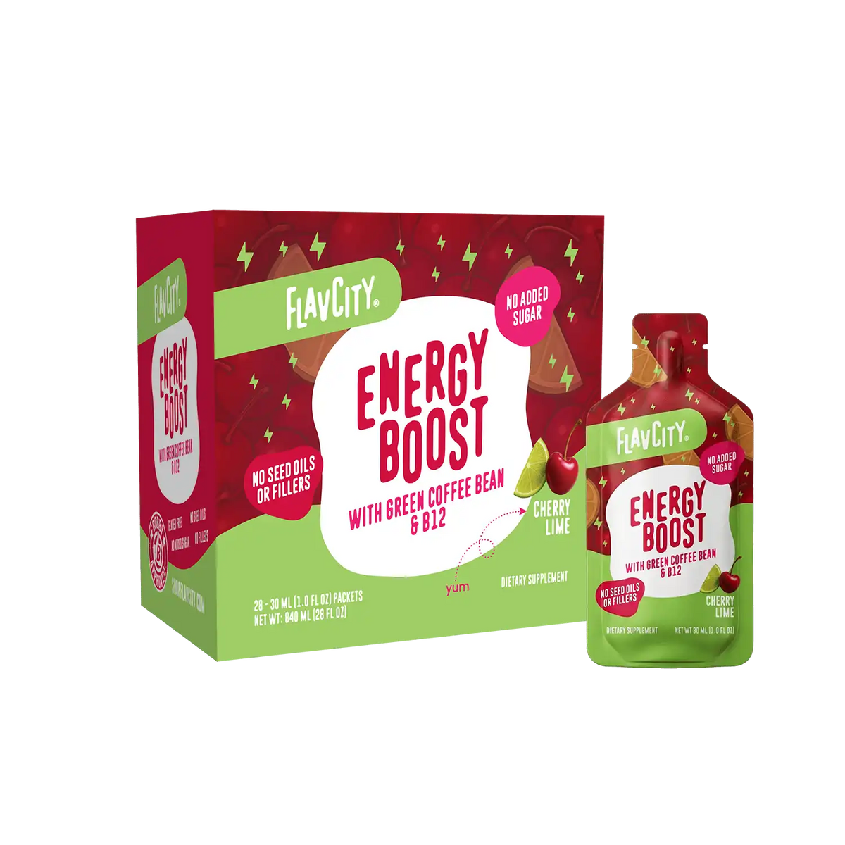 Energy Boost Vitamin Gel Pack