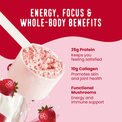Berries & Cream Protein Smoothie