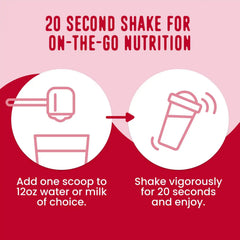 Berries & Cream Protein Smoothie