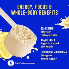 Whipped Lemonade Protein Smoothie