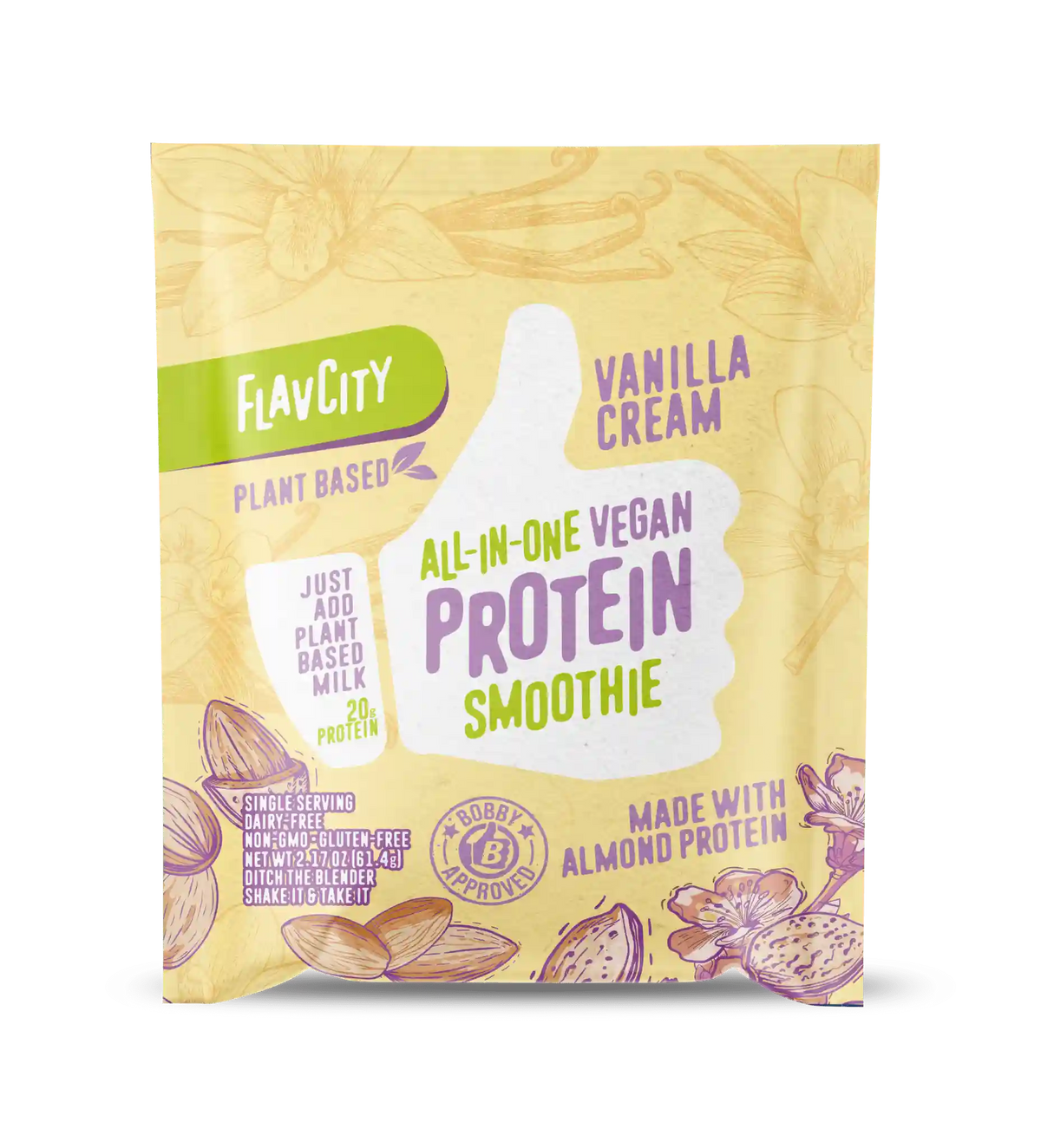 Protein Smoothie Single-Serve Plant-Based Vanilla