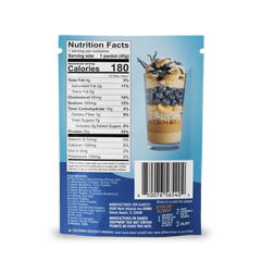 Protein Smoothie Single-Serve Blueberry Muffin