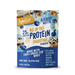 Protein Smoothie Single-Serve Blueberry Muffin